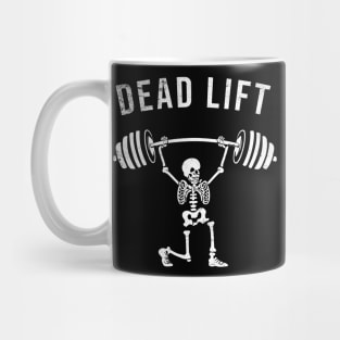 Dead Lift Skeleton Barbell Workout Gym Bodybuilding Unisex Mug